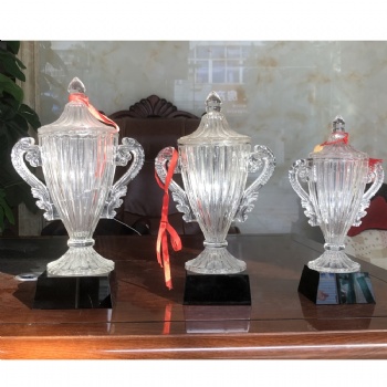 ADL High-Quality Crystal Glass Trophy Awards for Souvenir Crystal Glass Crafts Gifts Big Size Awards