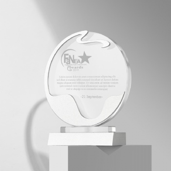 ADL New Design Wholesales Three Colors Stars Crystal Glass Trophy Awards Manufacture Factory Producer Sports Crystal  Crafts