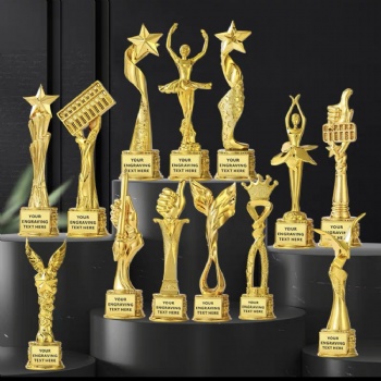 ADL Cheap Wholesales Customized Creative Resin Trophy Medal Excellent Employee Children's Honor Thumb Crystal Metal Souvenir