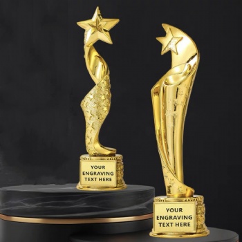 ADL Cheap Wholesales Customized Creative Resin Trophy Medal Excellent Employee Children's Honor Thumb Crystal Metal Souvenir