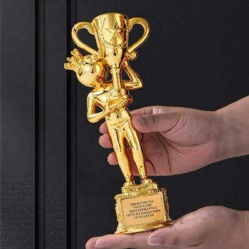 ADL Cheap Wholesales Customized Creative Resin Trophy Medal Excellent Employee Children's Honor Thumb Crystal Metal Souvenir