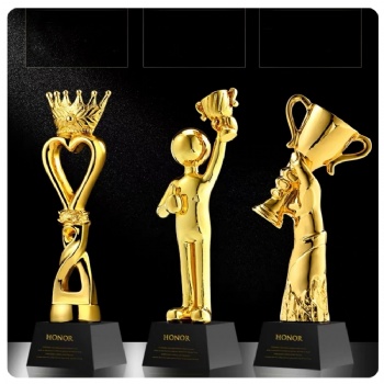 ADL Cheap Wholesales Factory Cup Resin Crystal Glass  Trophy Awards New Design for Souvenir Gifts Crystal Trophy