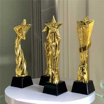 ADL Cheap Factory Awards Crystal Glass Resin Trophy Awards Sports Crystal Crafts for Souvenir Plastic Trophy