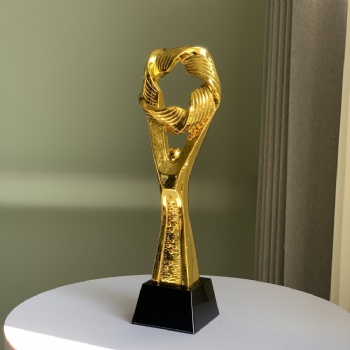 ADL Flower Star Cheap Wholesales Factory Resin Trophy Awards Crystal Glass Trophy Design for Souvenir Gifts Crystal Crafts