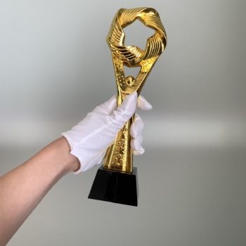 ADL Flower Star Cheap Wholesales Factory Resin Trophy Awards Crystal Glass Trophy Design for Souvenir Gifts Crystal Crafts