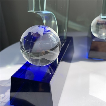 ADL Classic K9 Crystal Trophy Sports Sailboat Events Trophy Awards Souvenirs Annual Meeting Awards Sailing Crystal Trophy