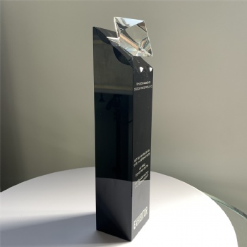 ADL Classic K9 Black Diamond Crystal Trophy Sports Events Souvenirs Annual Meeting Awards Music Crystal Trophy