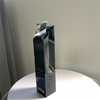ADL Classic K9 Black Diamond Crystal Trophy Sports Events Souvenirs Annual Meeting Awards Music Crystal Trophy