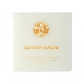 ADL 2023 New Design White Jade Crystal Trophy Awards for Souvenir Gifts