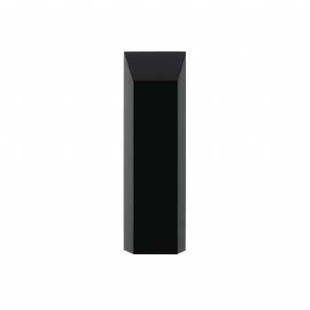 ADL 2023 New Design Customized All Black Crystal Glass Trophy Awards with Black Glass for Trophy Awards