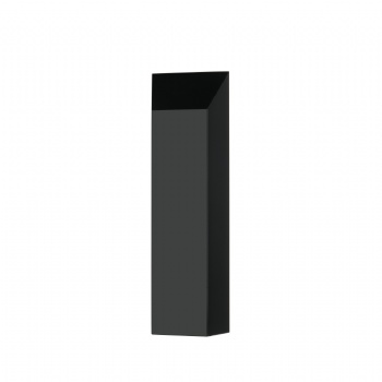 ADL 2023 New Design Customized All Black Crystal Glass Trophy Awards with Black Glass for Trophy Awards