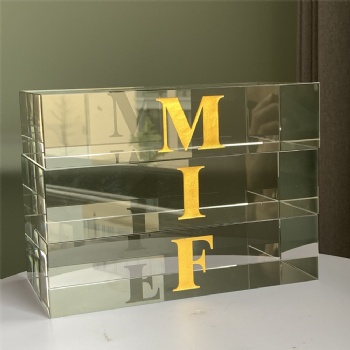 High-Quality Fine Grinding and Sandblasting Letter on the Bricks Customized Words for Hotel Decoration