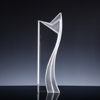 ADL New Design 2023 Crystal Glass Trophy Awards Blank Glass Trophy Crystal Awards and Trophies