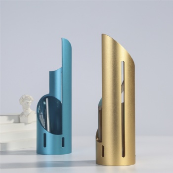 ADL 2023 New Design Cylinder Trophy Crystal Glass Trophy Awards Metal Awards for First Trophy