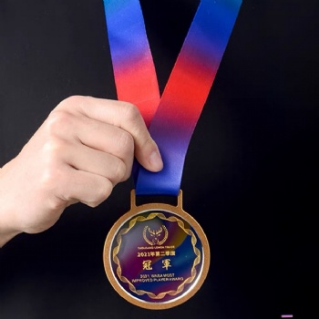 ADL New Design Personalized Customized Crystal Glass Medals for Sport Plaque