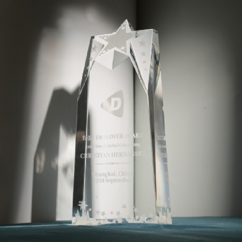 Hot Selling Customization Crystal Trophy For Company Excellence Award Souvenir gifts
