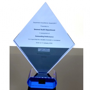 ADL Wholesale Price Acrylic Awards Crystal Award Plaque Company Annual Meeting Angel Crystal Trophy Medals Plaques Award Crystal