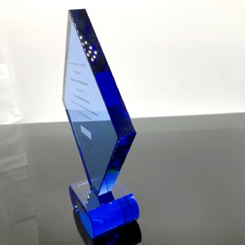ADL Wholesale Price Acrylic Awards Crystal Award Plaque Company Annual Meeting Angel Crystal Trophy Medals Plaques Award Crystal