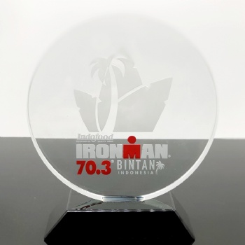 ADL Crystal Glass Trophy Awards Modern Crystal Crafts Diamond Crystal Crafts Sports Crystal Trophy Round Trophy from China
