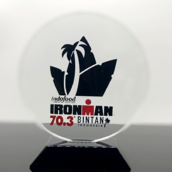 ADL Crystal Glass Trophy Awards Modern Crystal Crafts Diamond Crystal Crafts Sports Crystal Trophy Round Trophy from China