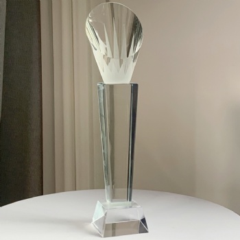 ADL Engraving Crystal Glass Trophy Awards Crystal Crafts Plaques for Sports Souvenir Business Crystal Crafts