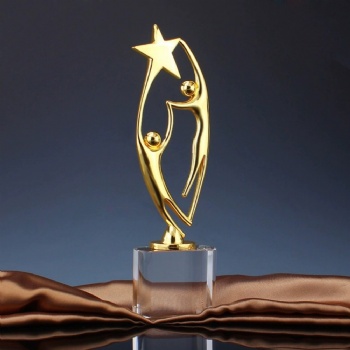 ADL Metal Crystal Glass Trophy Awards Star Crystal Crafts Sports Crystal  Awards Crafts Engraving Crystal Trophy with Customized