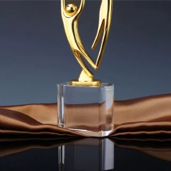 ADL Metal Crystal Glass Trophy Awards Star Crystal Crafts Sports Crystal  Awards Crafts Engraving Crystal Trophy with Customized