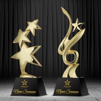ADL Metal Crystal Glass Trophy Awards Star Crystal Crafts Sports Crystal  Awards Crafts Polished Crystal Trophy with Customized