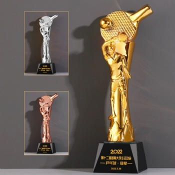 ADL Engraving Crystal Glass Resin Trophy Awards Plaques for Sports Basketball Football Badminton Running Trophy Awards