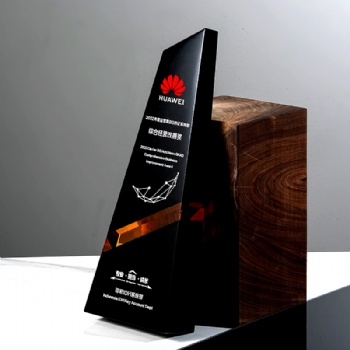 ADL Black New Design High-Quality Crystal Glass Trophy Awards Crystal Trophy from Europe Award for Souvenir