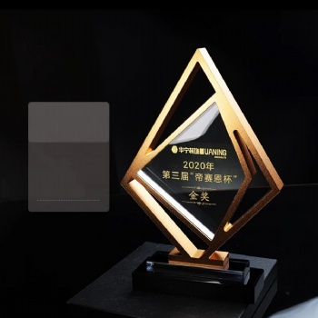 ADL Metal New Design Crystal Glass Trophy Awards for Business Souvenir Gifts Sports Crystal Crafts Engraving Crystal Trophy