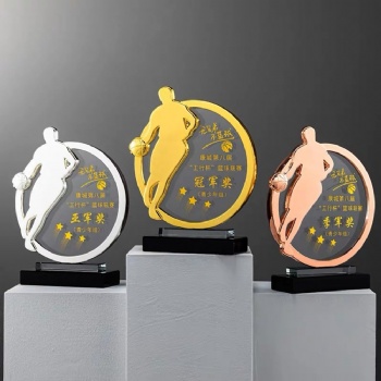 ADL Metal Crystal Glass Trophy Sports Crystal Crafts Awards of Sports School Events for Children Awards Trophy from China