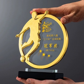 ADL Metal Crystal Glass Trophy Sports Crystal Crafts Awards of Sports School Events for Children Awards Trophy from China