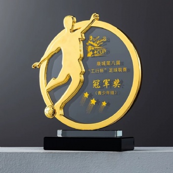 ADL Metal Crystal Glass Trophy Sports Crystal Crafts Awards of Sports School Events for Children Awards Trophy from China
