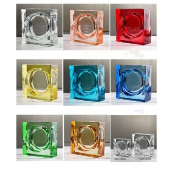 ADL 150*150*60MM Square Solid Glass Bricks Building Blocks for Home Medical Gym & Dining Decor-High Quality