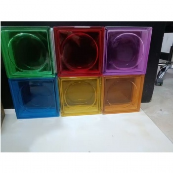 ADL 150*150*60MM Square Solid Glass Bricks Building Blocks for Home Medical Gym & Dining Decor-High Quality