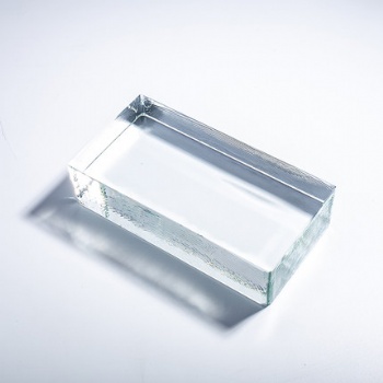 ADL Factory's Clear Transparent White Solid Glass Bricks Hot-Melt Decorative Right-Angle Walls Other Crystal Crafts Hot Cheap