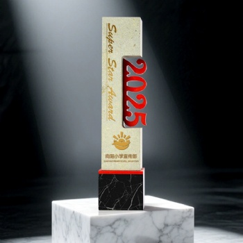 ADL Creative Business Crystal Glass Marble Stone Trophy Awards Wholesale Creative Crystal Souvenir Crafts Encouraging Souvenir