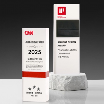 ADL High Quality Business Gifts New Design Crystal Glass Crafts Marble Stone Basketball Trophy As an Award or Recognition