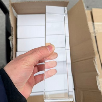 ADL 50 50 200 240 Solid Crystal Glass Block Decorative Fine Ground for Building Glass Bricks Wall Decorative Craft Cleat Blocks