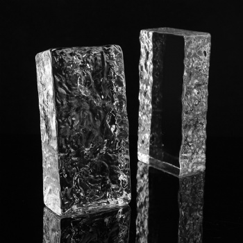 ADL Solid Clear Decorative Fire-Resistant Glass Bricks Waterproof Building Wall Tiles Wholesales Factory Products China