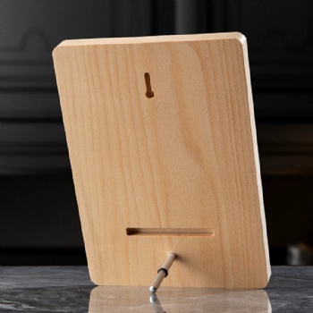 Custom Engraved Wooden Trophies with Polished Finish Silk Screen Printing for Tradeshow Giveaways & School Events