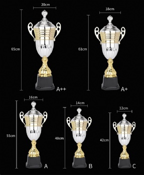 ADL Big Cup Champion Wooden Plastic Metal Crystal Glass Trophy Awards for Business Gifts Glass Crafts Souvenir Crafts
