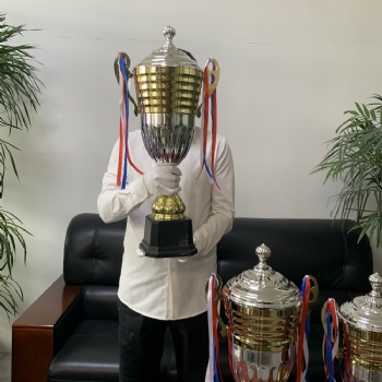 ADL Big Cup Champion Wooden Plastic Metal Crystal Glass Trophy Awards for Business Gifts Glass Crafts Souvenir Crafts
